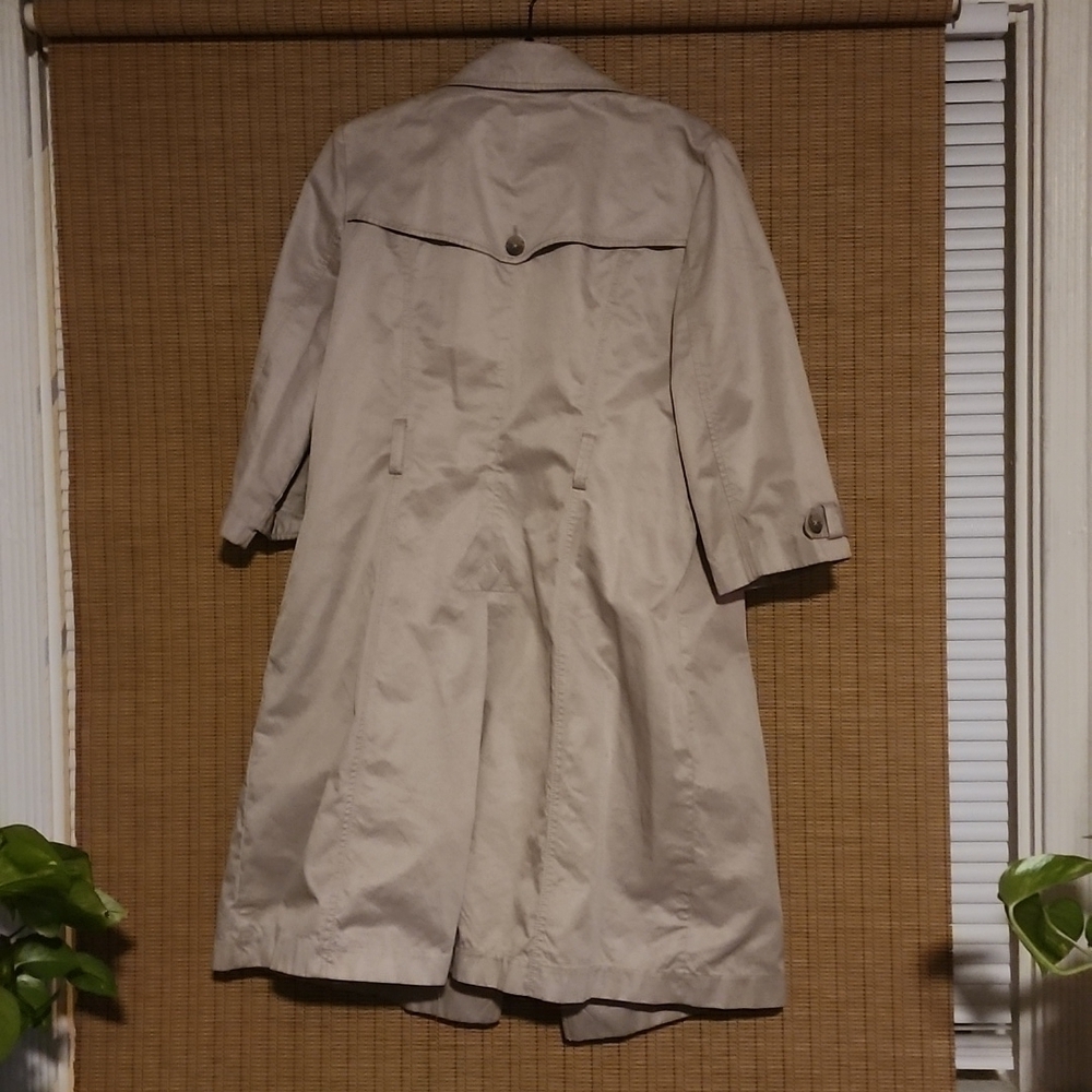 Old Navy Trench Coat Size Large - Picture 2 of 5